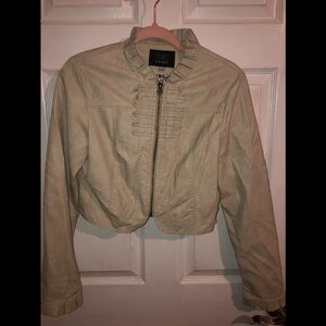 Tan TCEC bolero jacket
